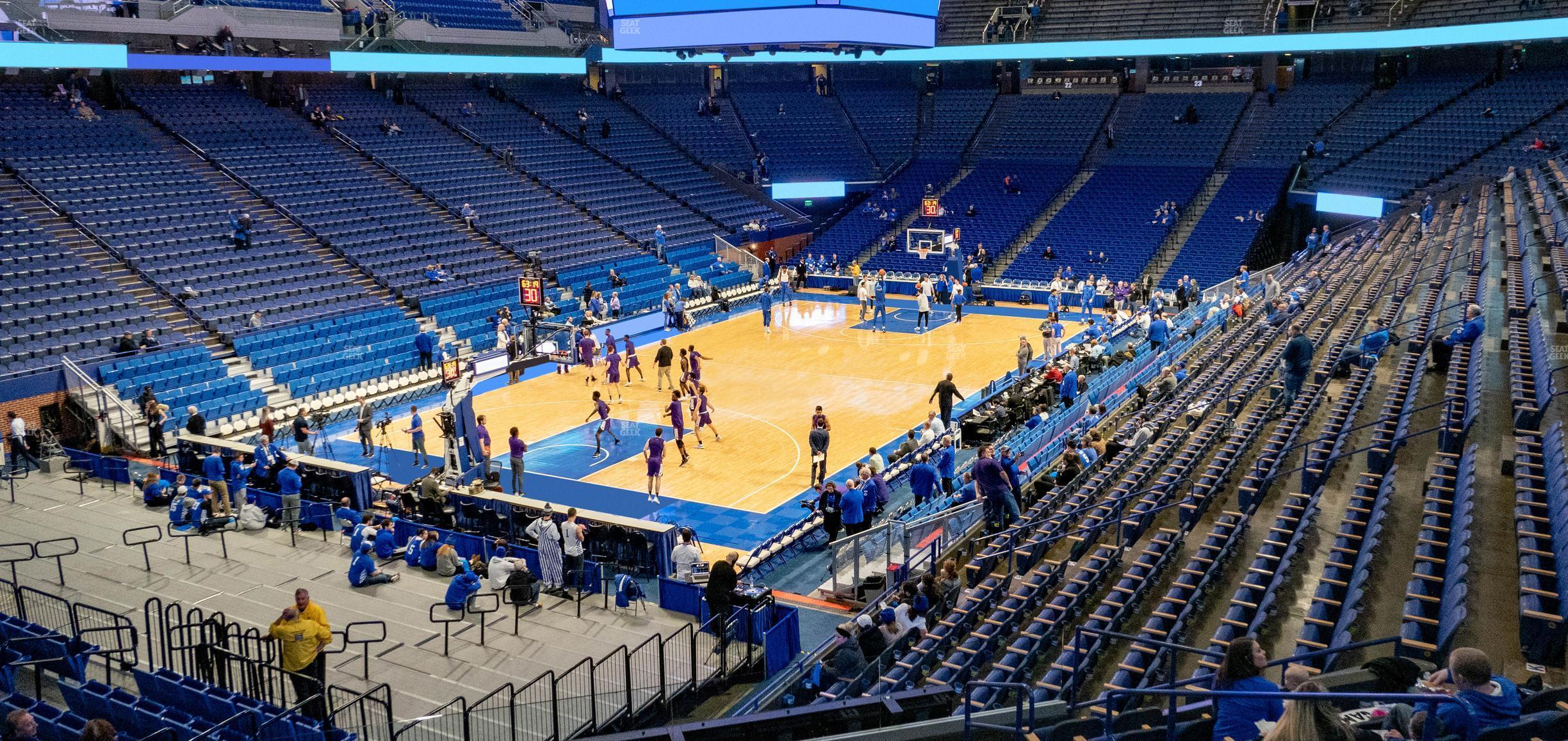 Seating view for Rupp Arena Section 36