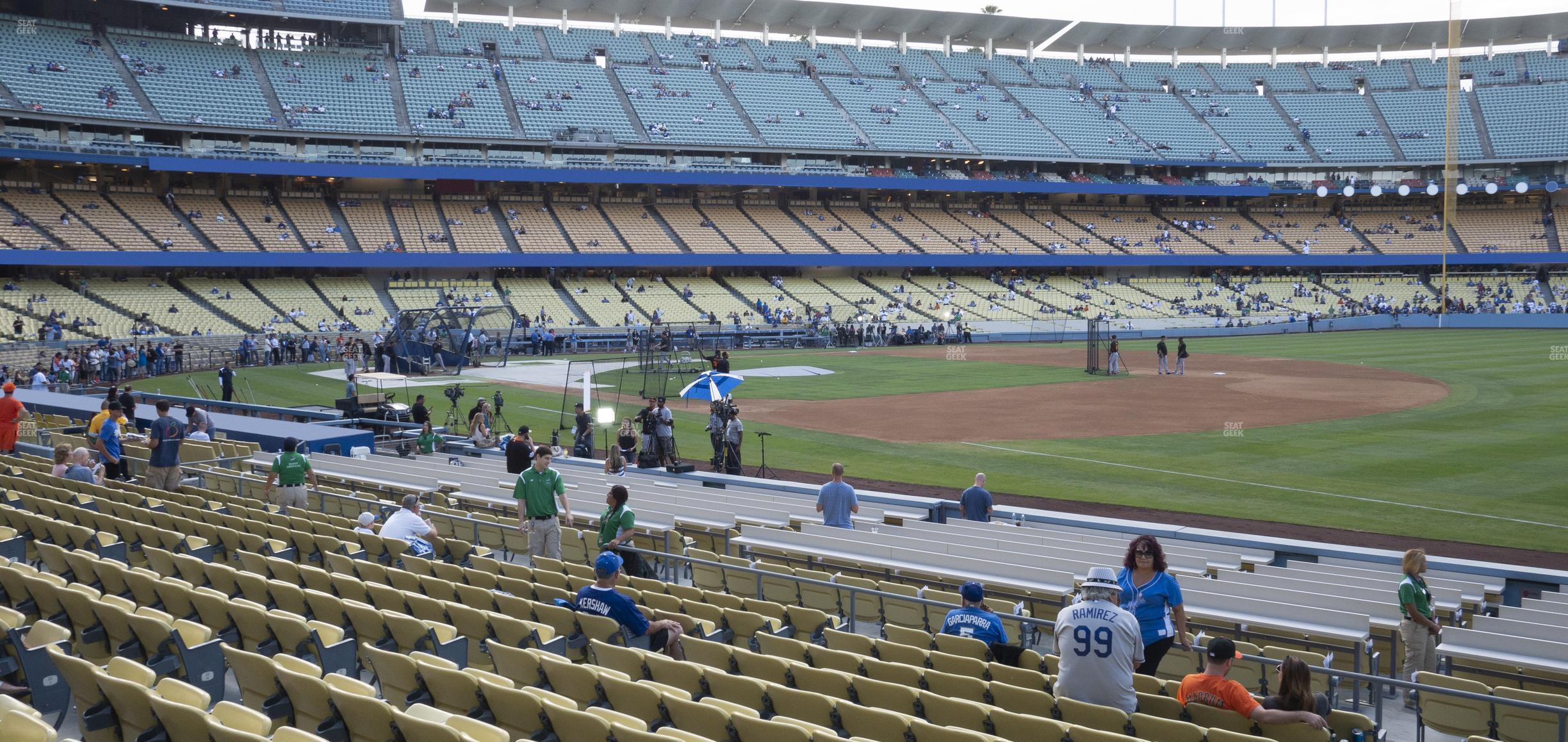 Seating view for Dodger Stadium Section 36 Fd