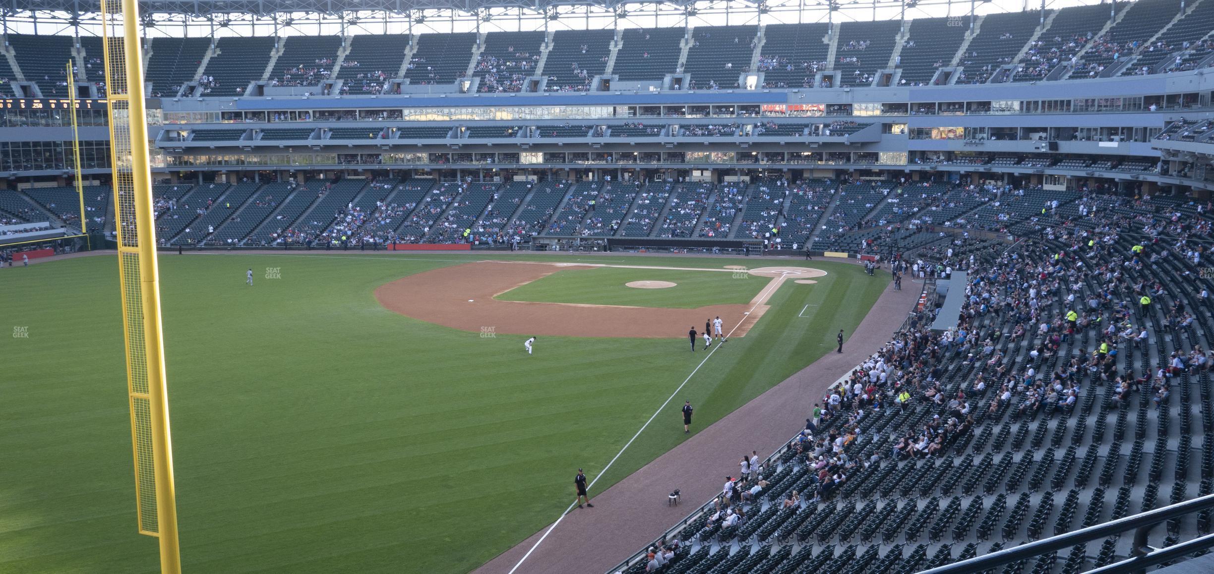 Seating view for Guaranteed Rate Field Section 356