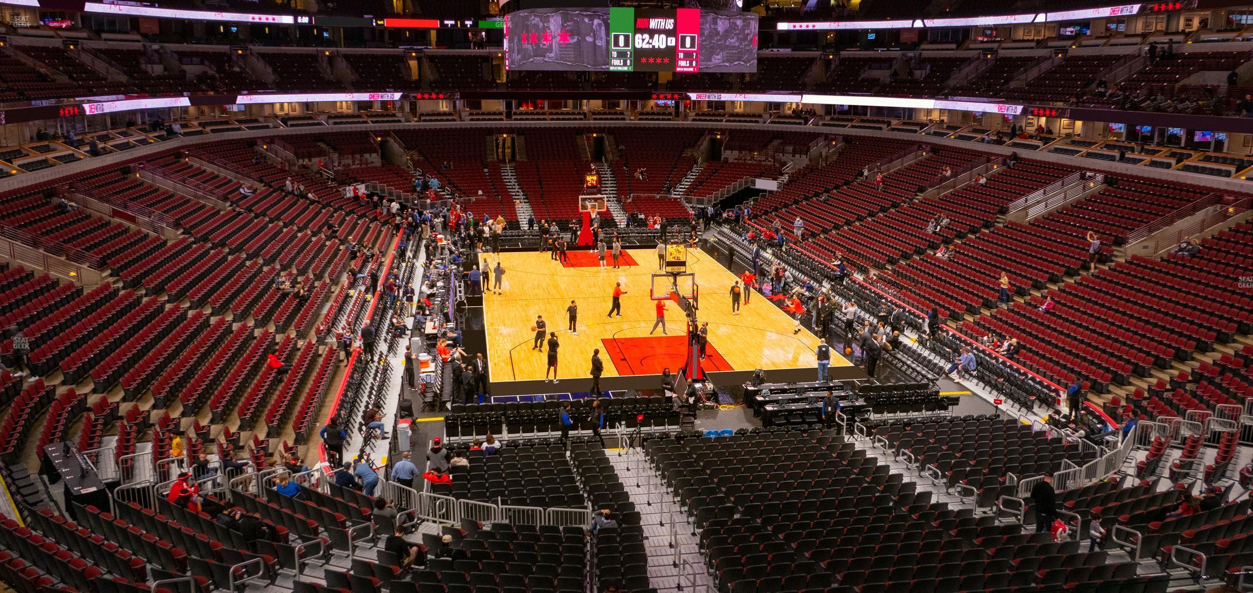 Seating view for United Center Section 227