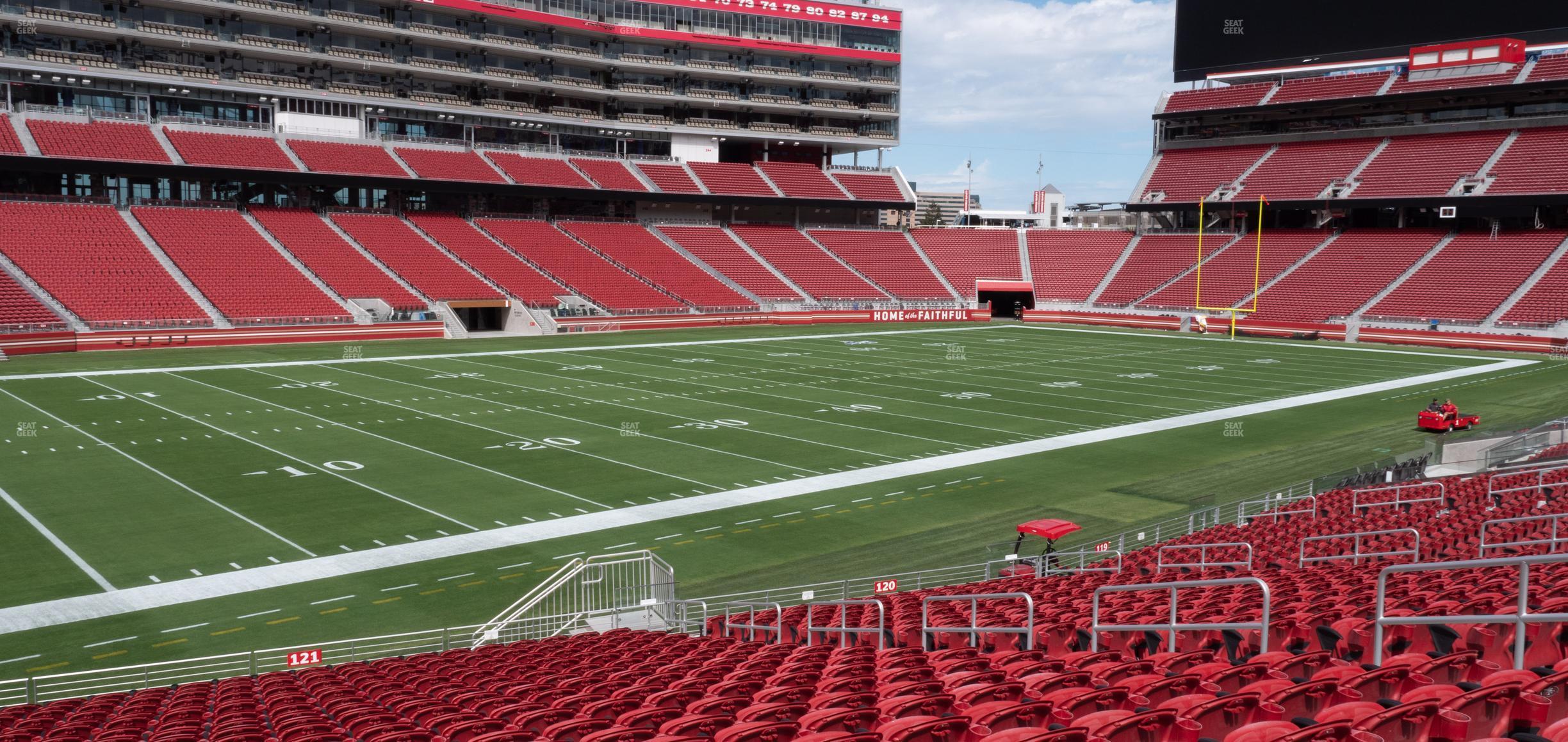 Seating view for Levi's Stadium Section 121