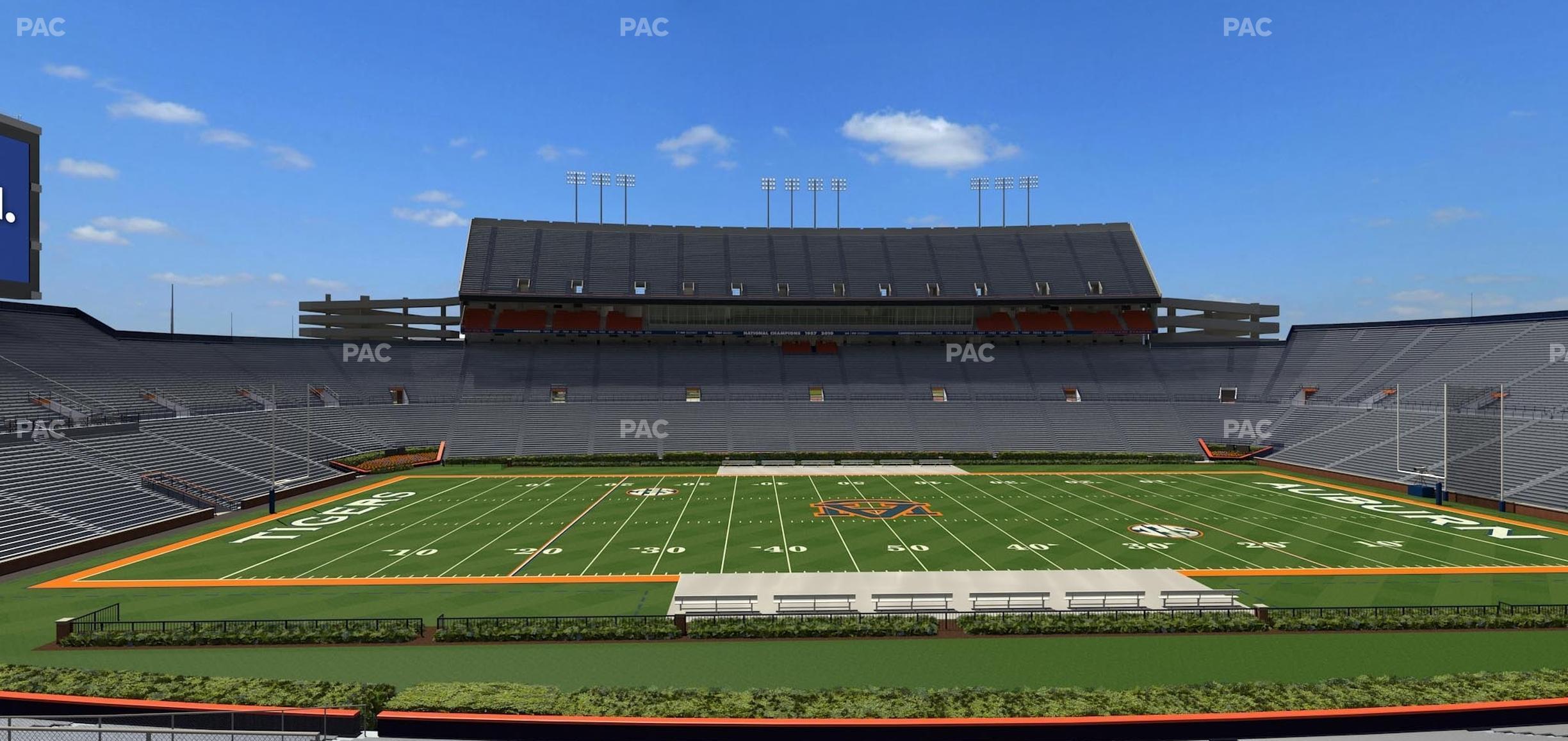 Seating view for Jordan-Hare Stadium Section 28