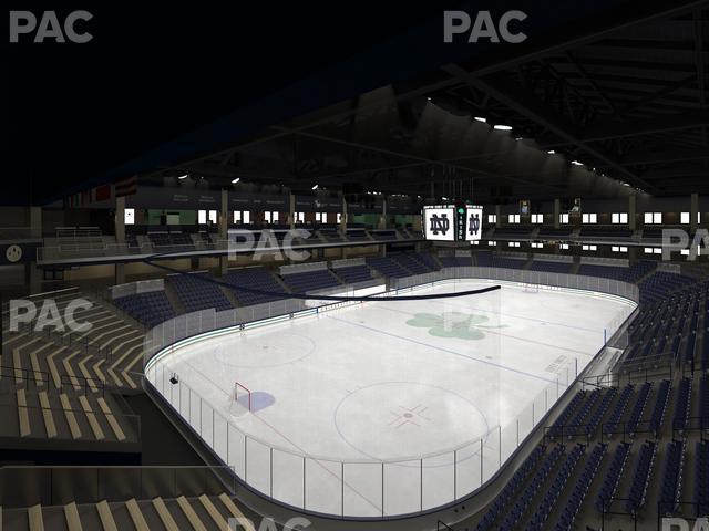 Seating view for Compton Family Ice Arena Section 105 A