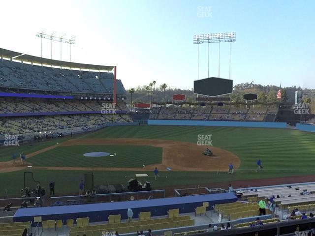 Seating view for Dodger Stadium Section 132 Lg