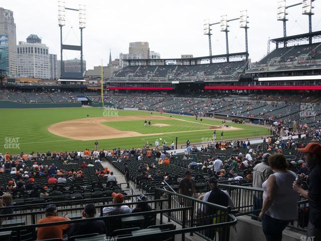 Seating view for Comerica Park Section 137