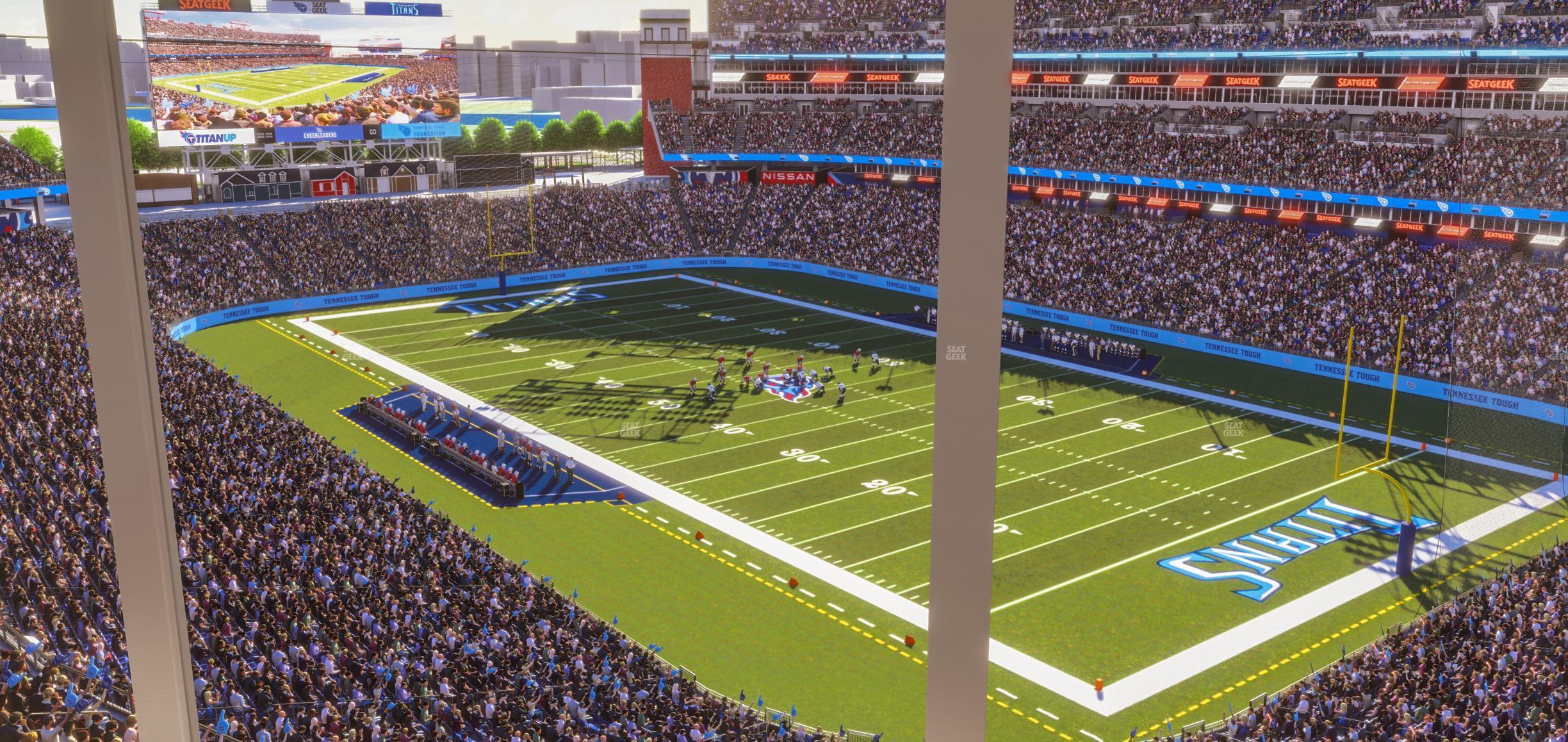 Seating view for Nissan Stadium Section Suite 602 E