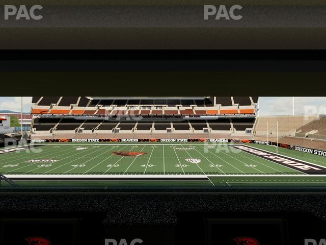 Seating view for Reser Stadium Section Box 11