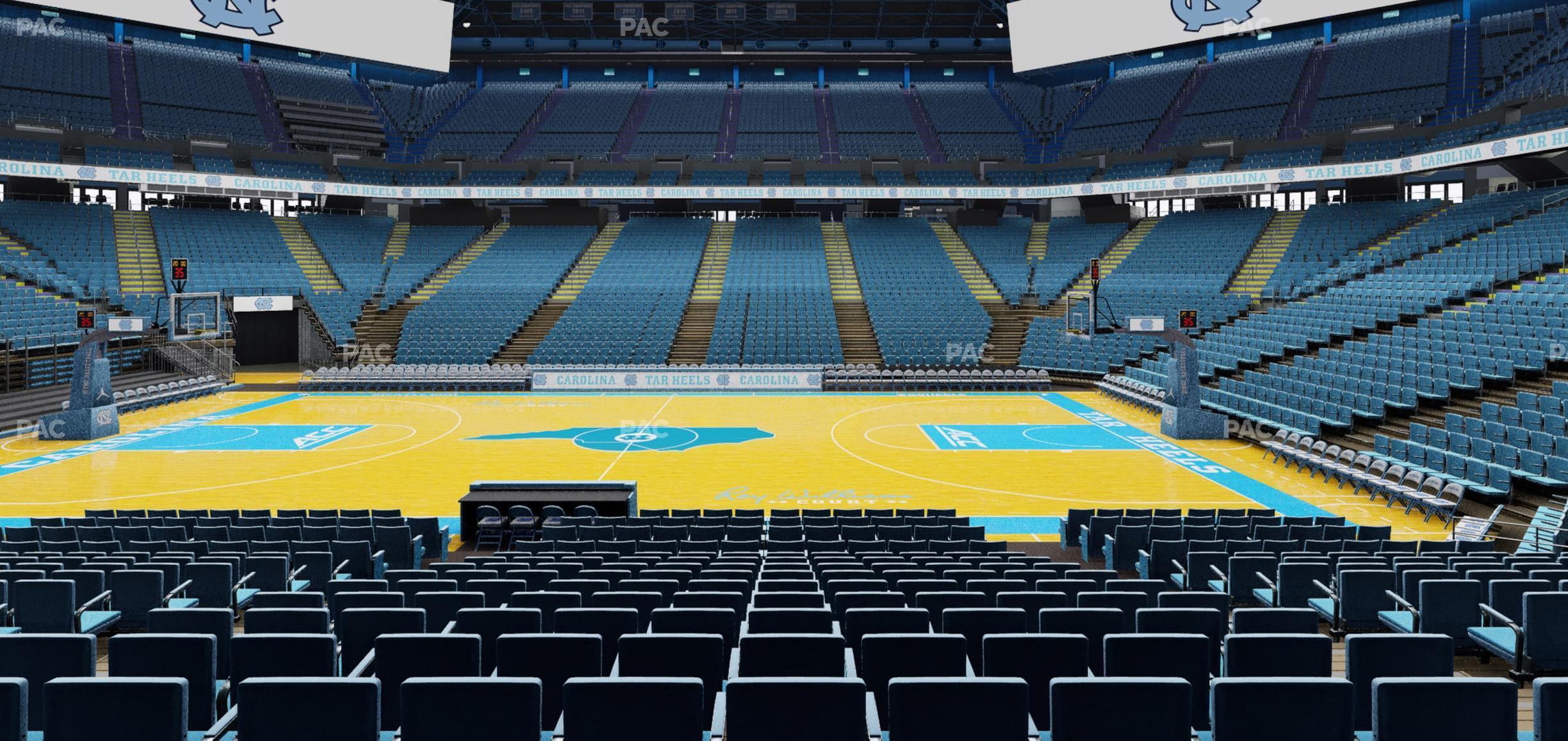 Seating view for Dean Smith Center Section 126