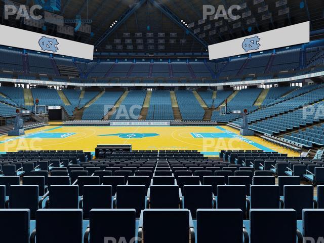 Seating view for Dean Smith Center Section 126