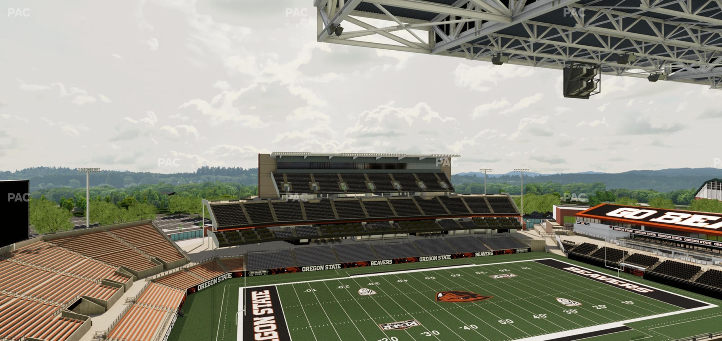 Seating view for Reser Stadium Section 224