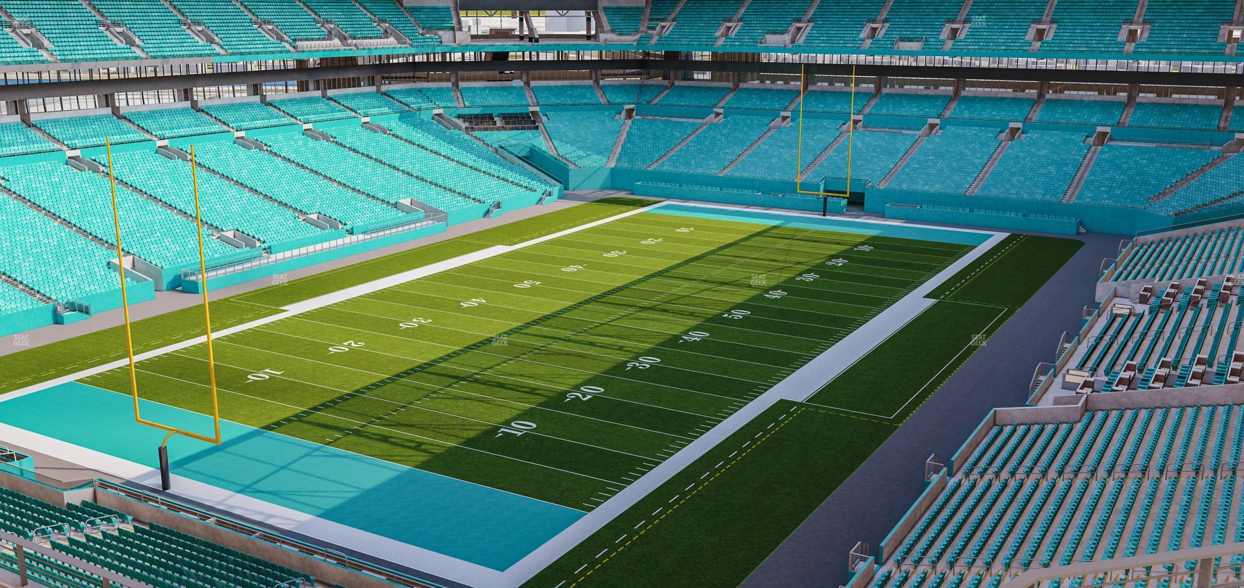 Seating view for Hard Rock Stadium Section 355