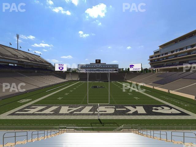 Seating view for Bill Snyder Family Stadium Section Ga Seating