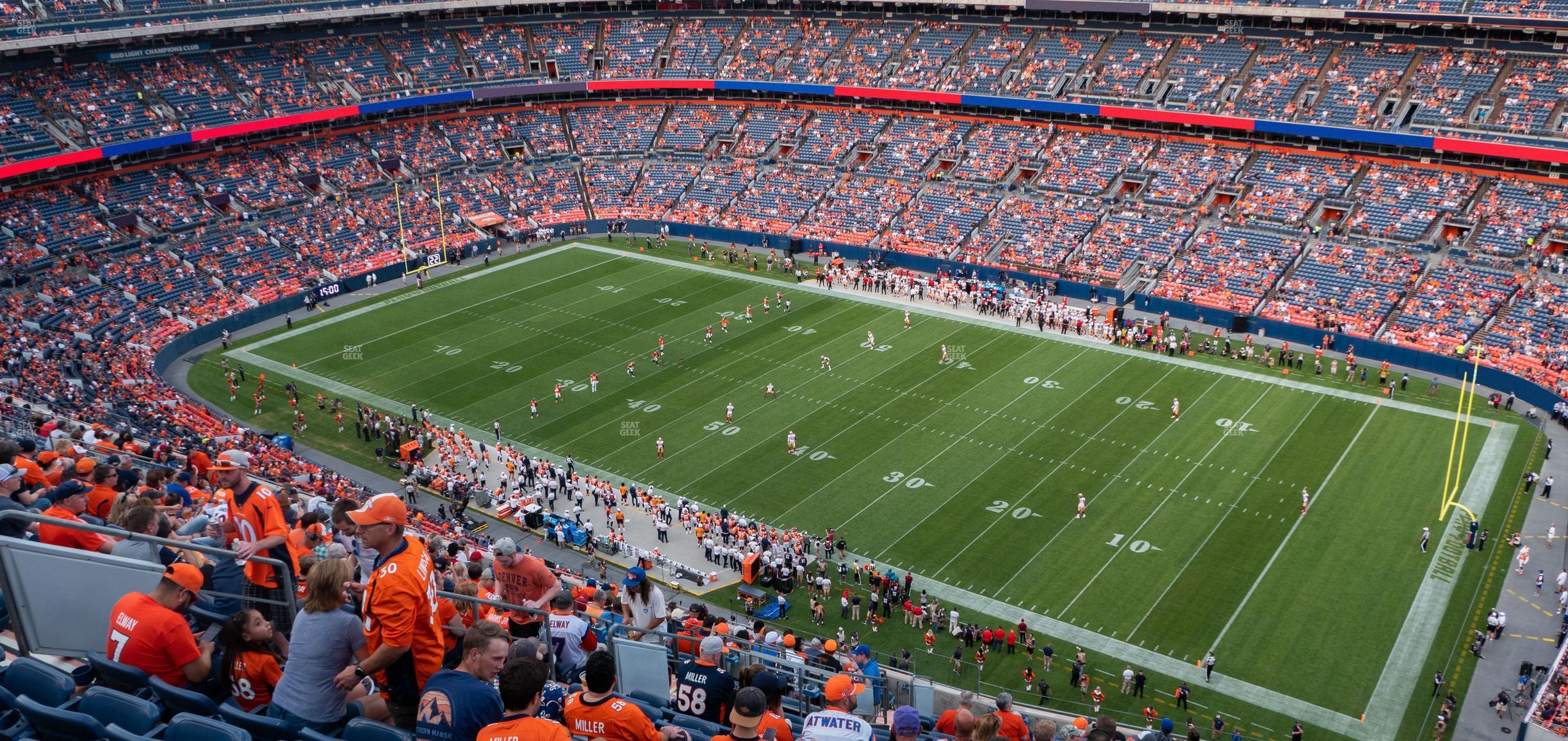 Seating view for Empower Field at Mile High Section 503