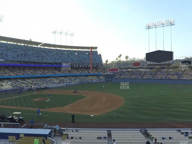 Seating view for Dodger Stadium Section 142 Lg