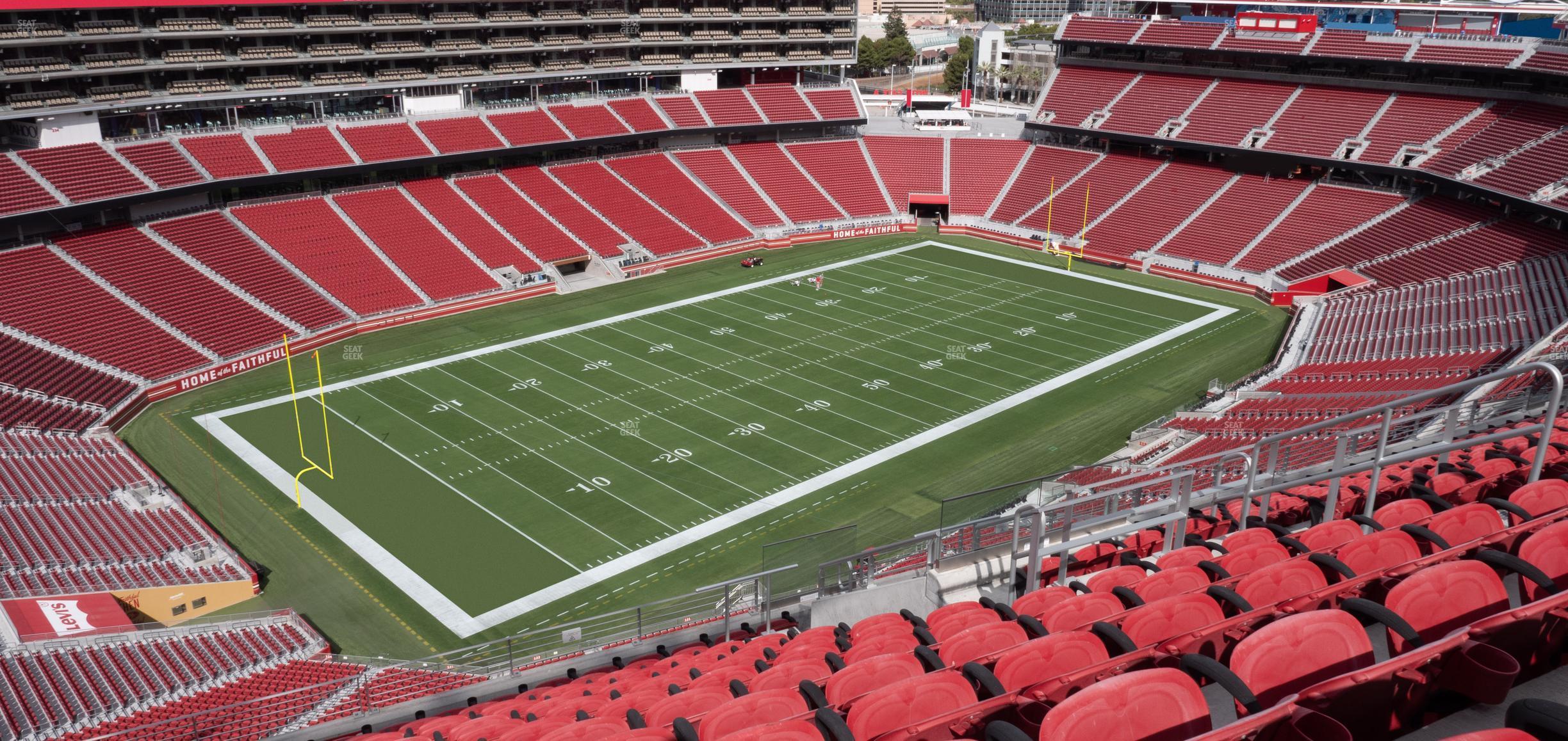 Seating view for Levi's Stadium Section 418