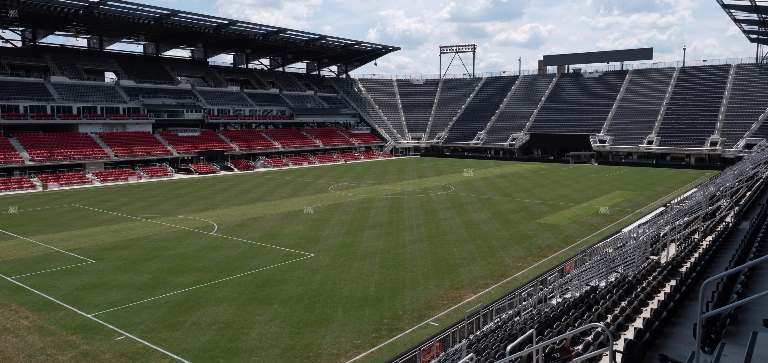 Seating view for Audi Field Section 132