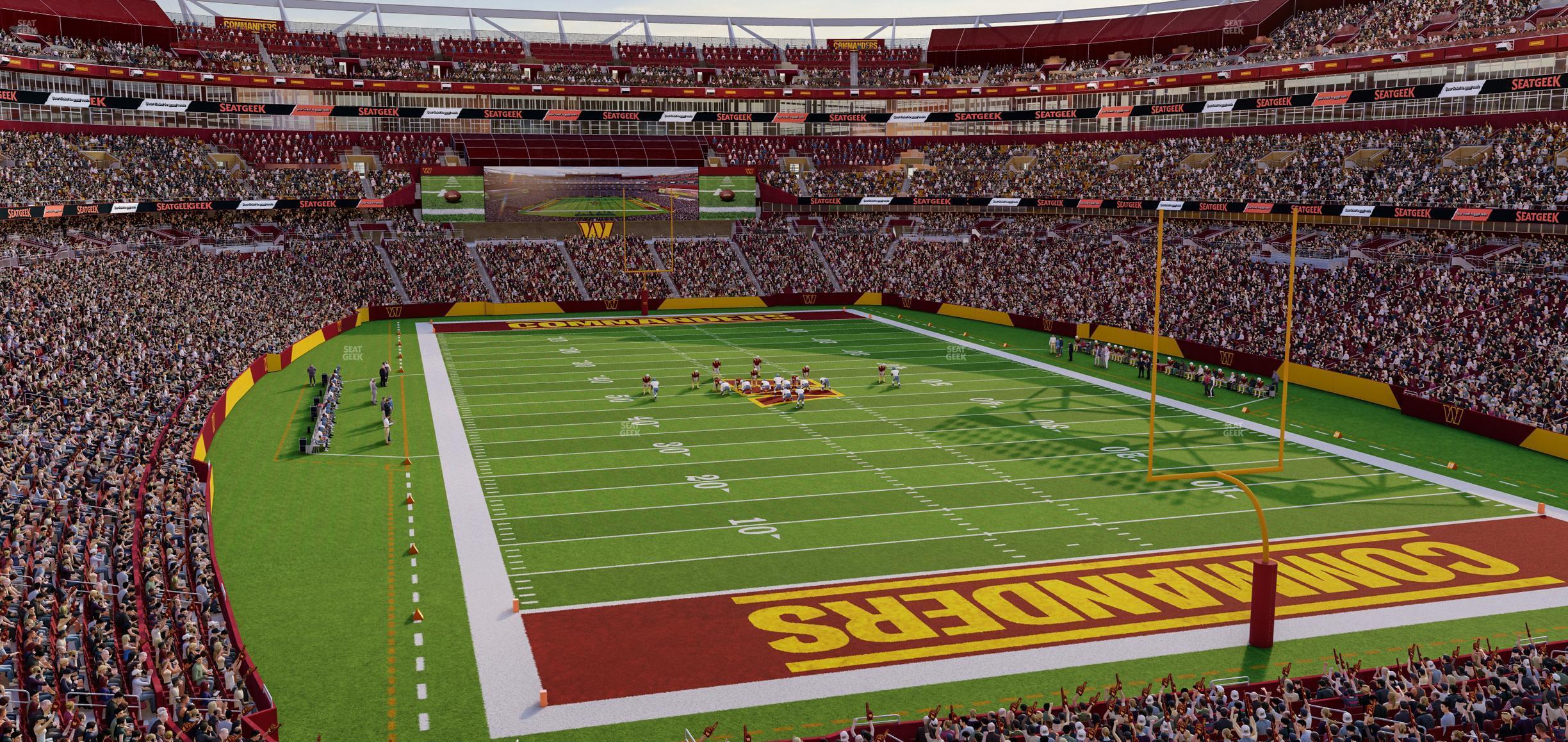 Seating view for Northwest Stadium Section 313