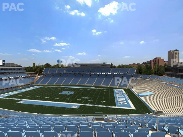 Seating view for Kenan Memorial Stadium Section 209