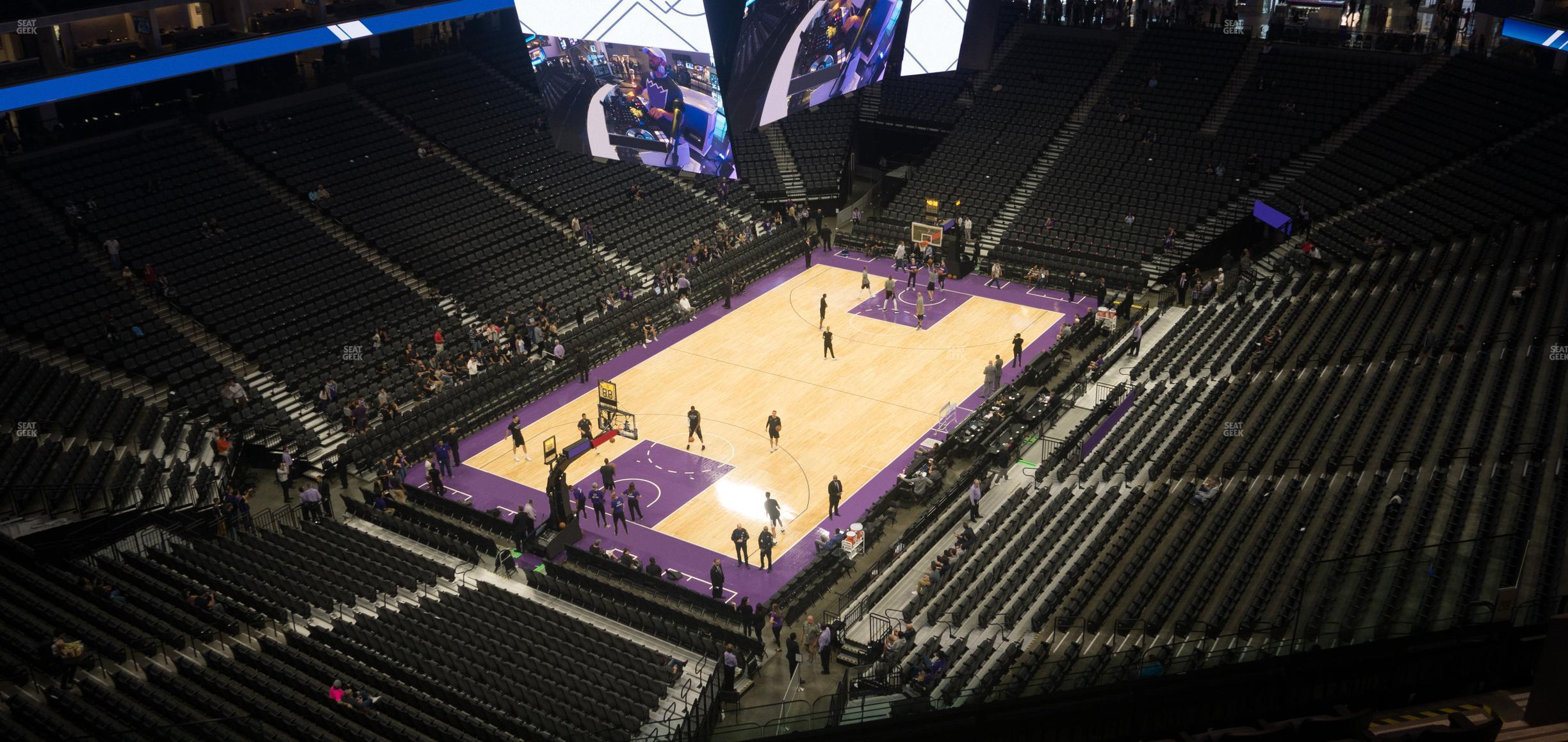 Seating view for Golden 1 Center Section 209