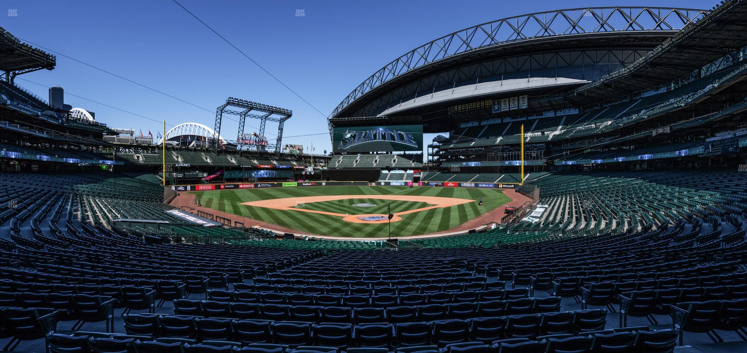 Seating view for T-Mobile Park Section 131