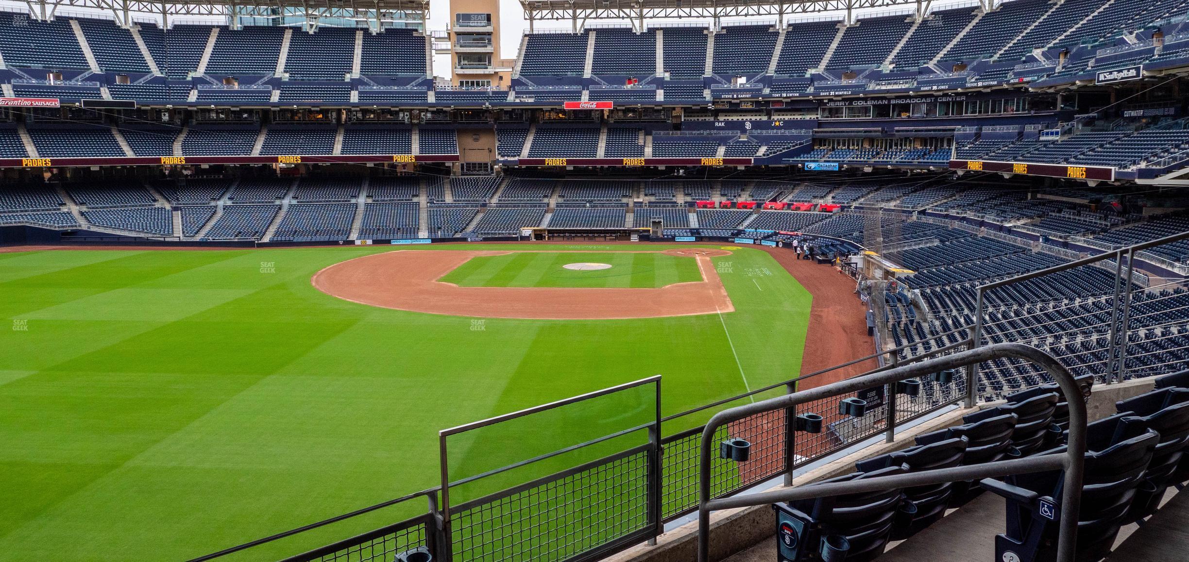 Seating view for Petco Park Section Western Metal Building Suite 4 B