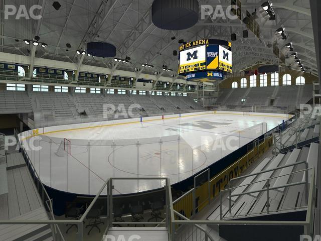 Seating view for Yost Arena Section 15