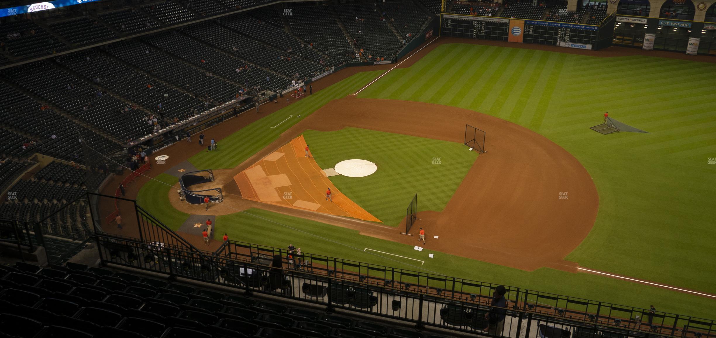 Seating view for Minute Maid Park Section 427