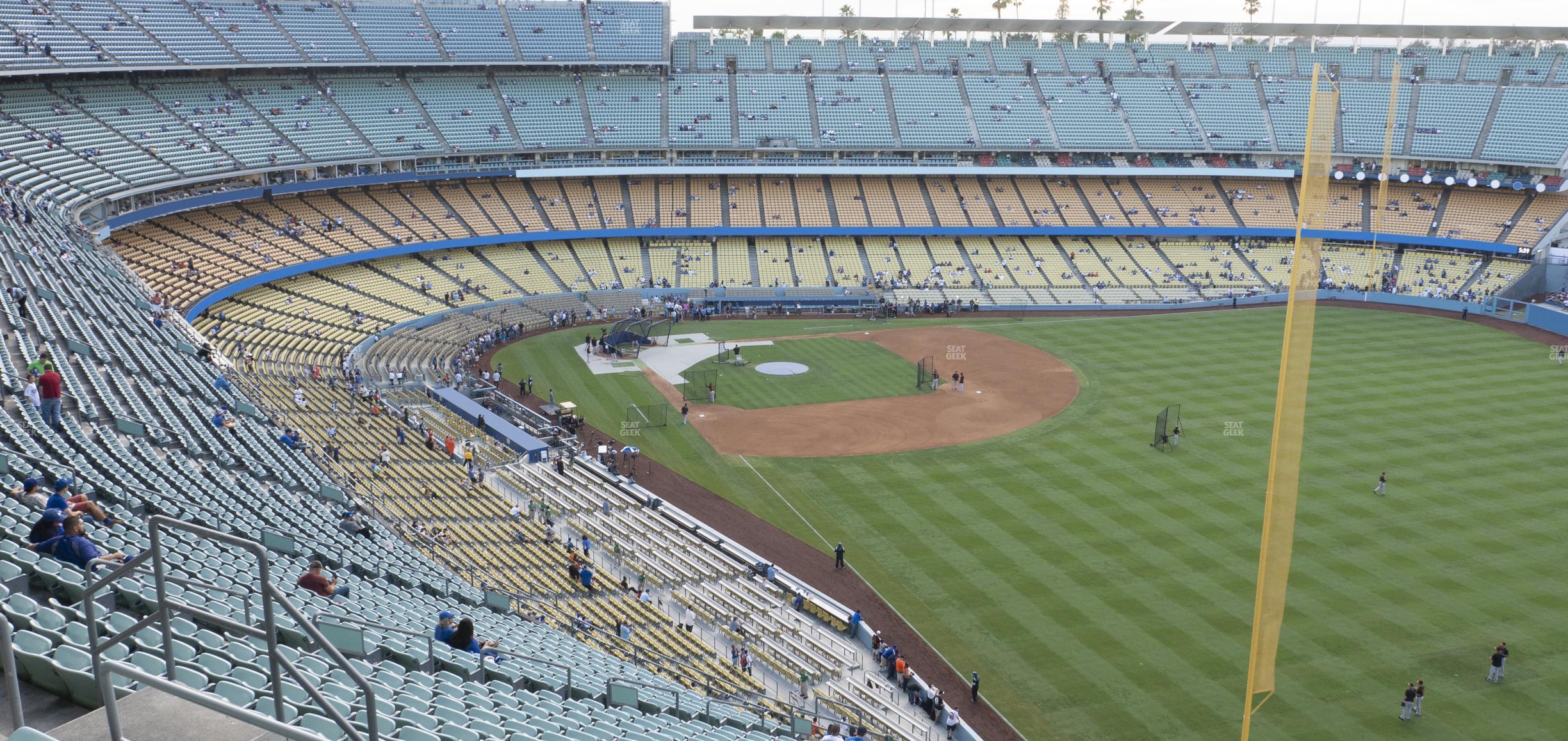 Seating view for Dodger Stadium Section 50 Rs