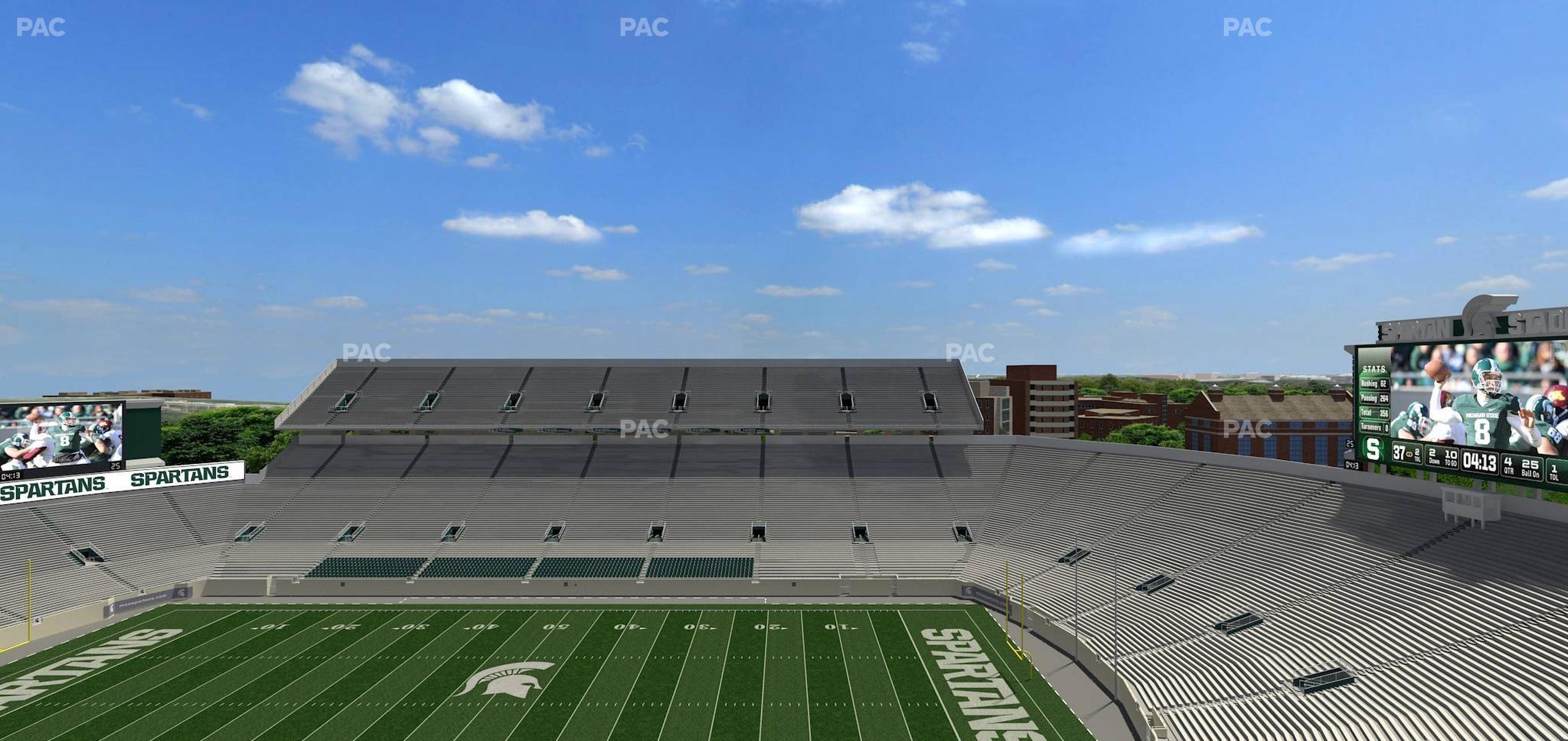 Seating view for Spartan Stadium (Michigan) Section 122