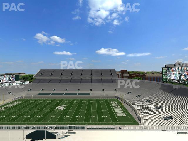 Seating view for Spartan Stadium (Michigan) Section 122