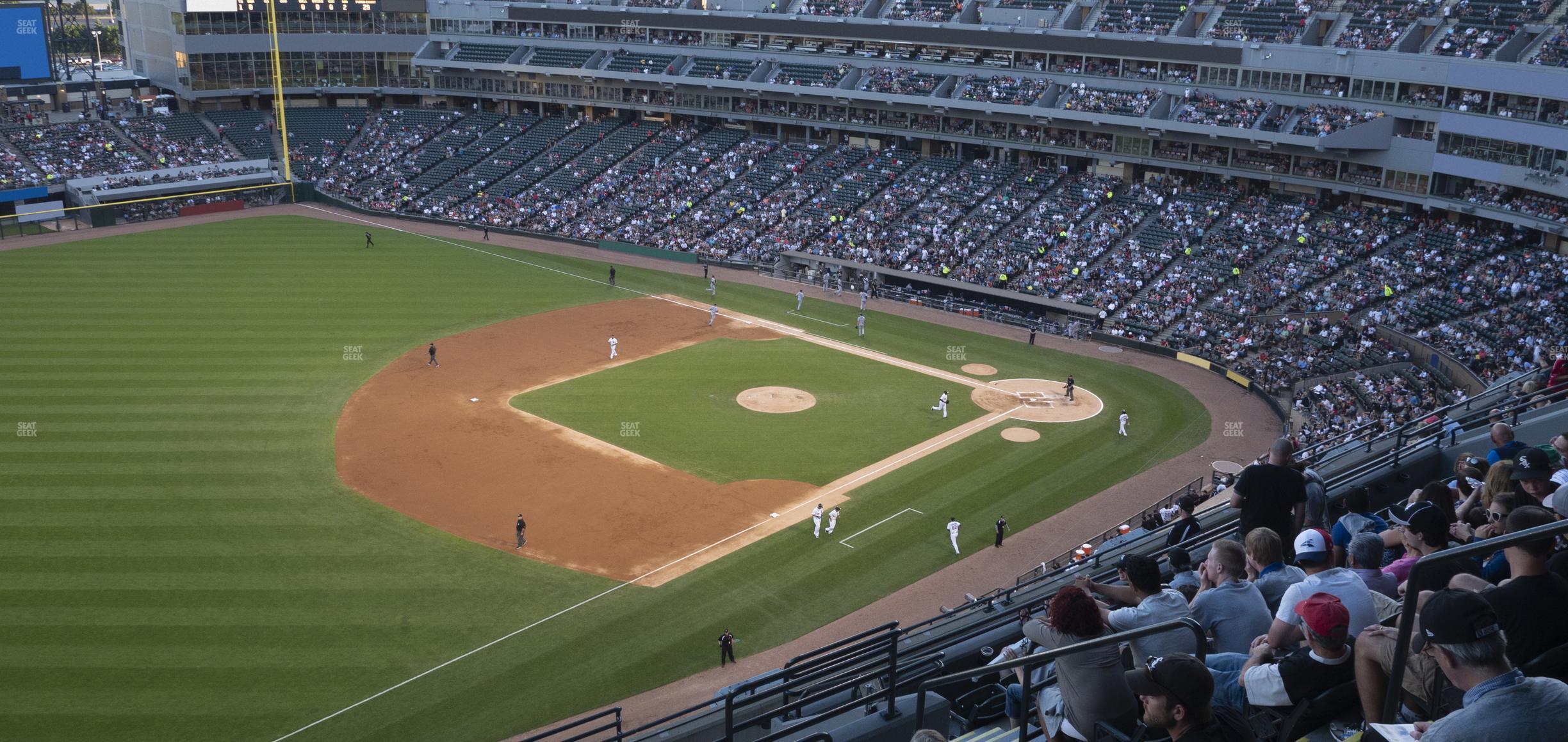 Seating view for Guaranteed Rate Field Section 548