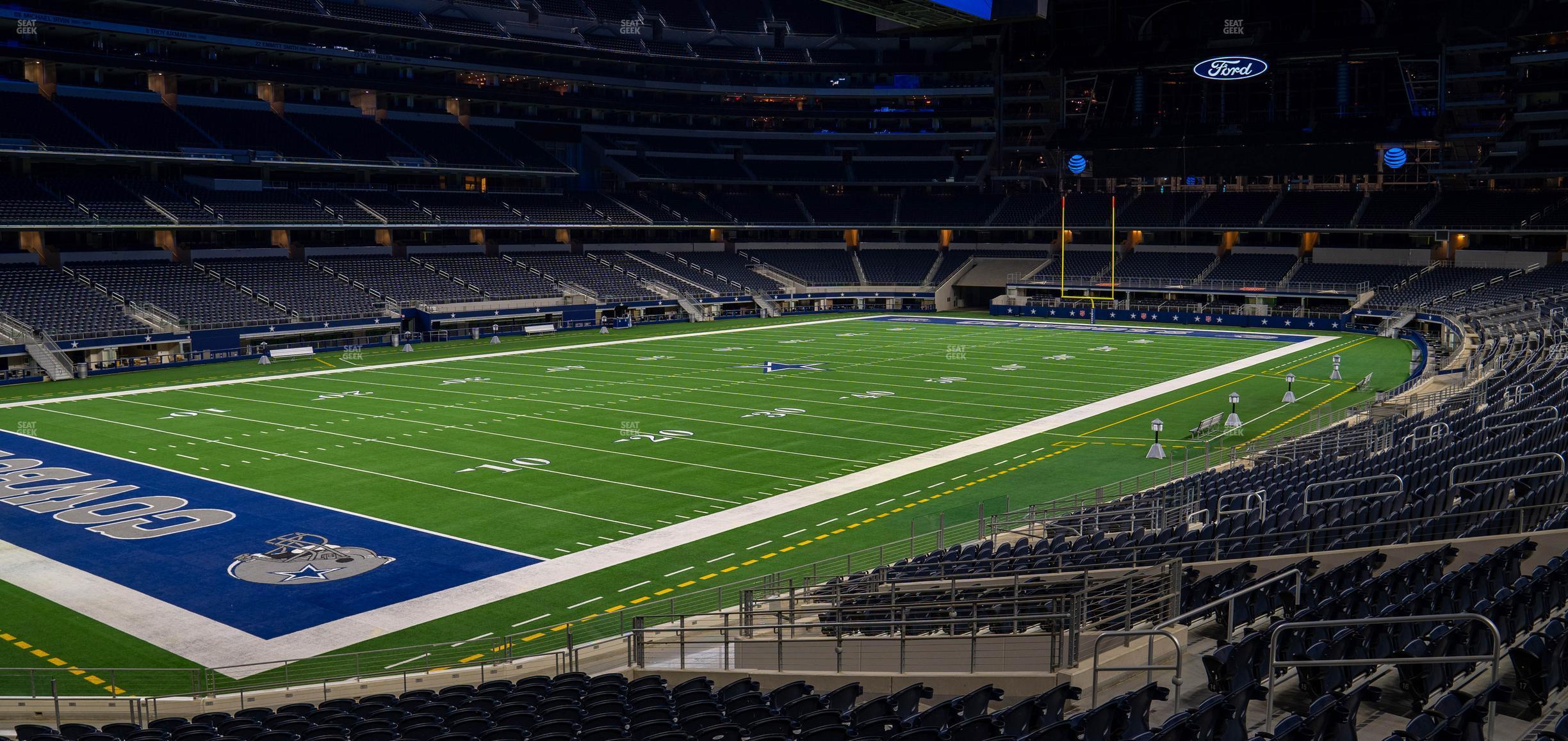 Seating view for AT&T Stadium Section Hall Of Fame Suite 233