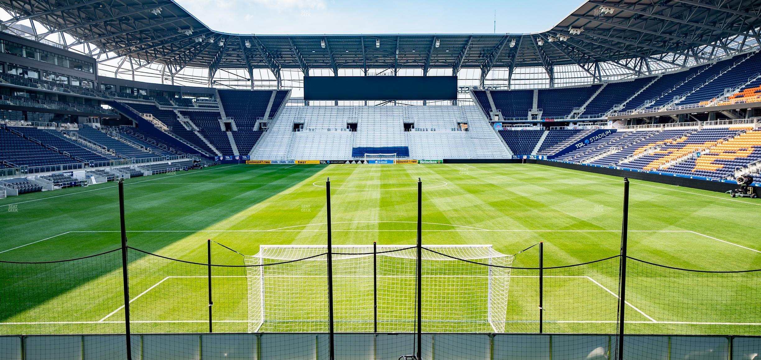 Seating view for TQL Stadium Section 128