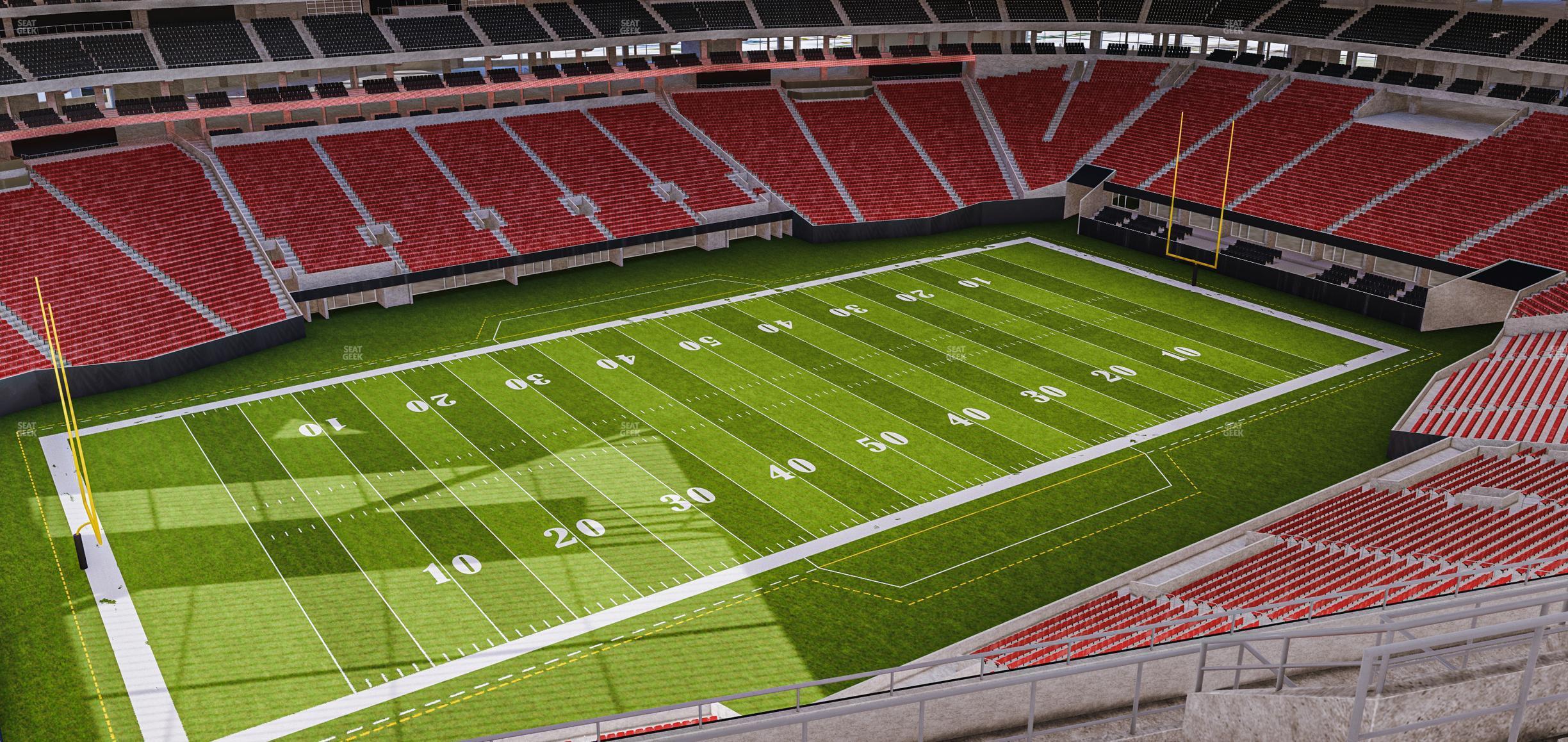 Seating view for Mercedes-Benz Stadium Section 344