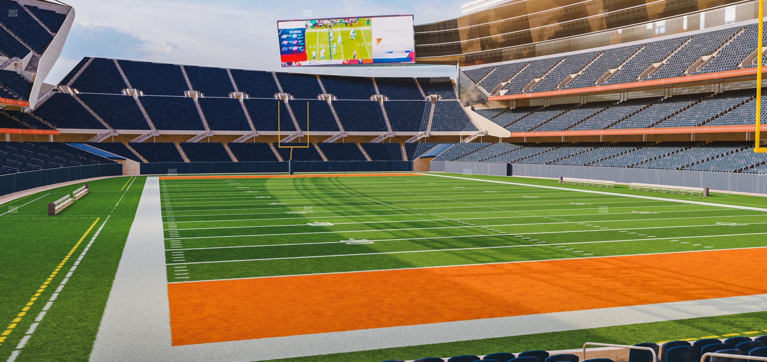 Seating view for Soldier Field Section 125