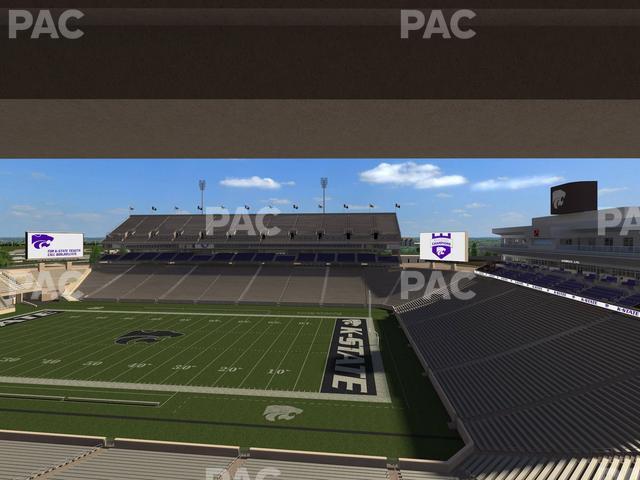 Seating view for Bill Snyder Family Stadium Section Loge 333