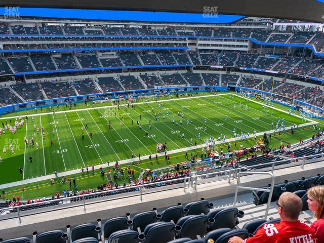 Seating view for SoFi Stadium Section 346