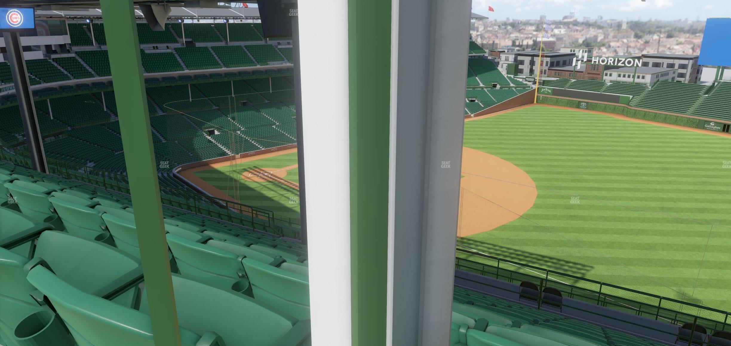 Seating view for Wrigley Field Section 428 Right