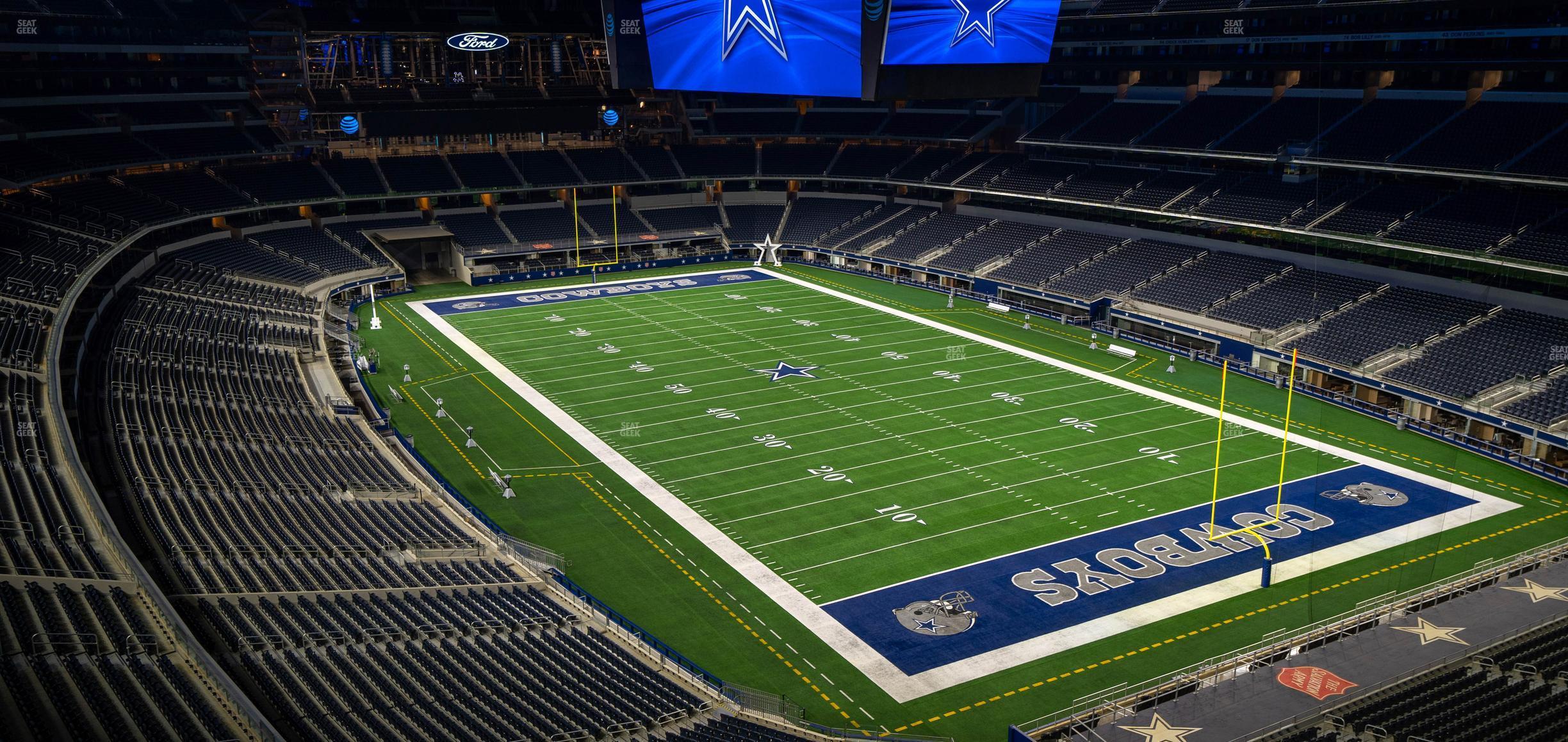 Seating view for AT&T Stadium Section Ring Of Honor Suite 574