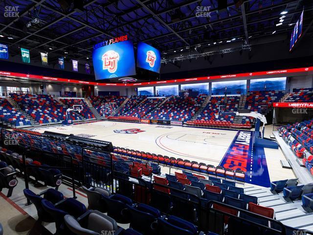 Seating view for Liberty Arena Section 1