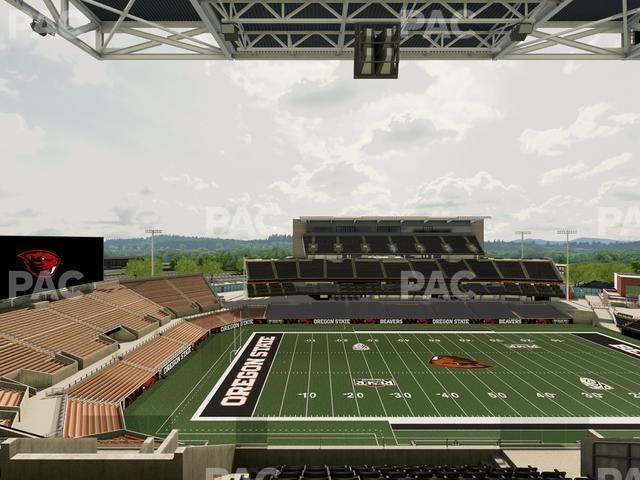 Seating view for Reser Stadium Section 222