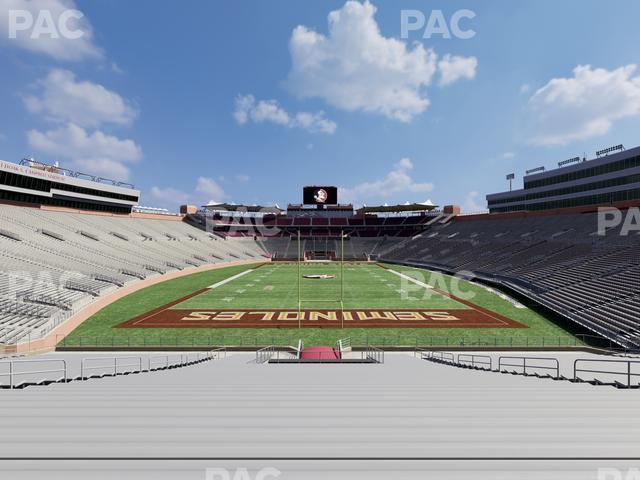 Seating view for Doak Campbell Stadium Section 1