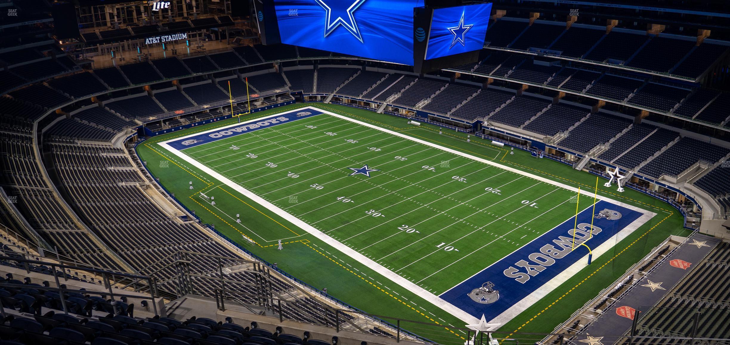 Seating view for AT&T Stadium Section 405