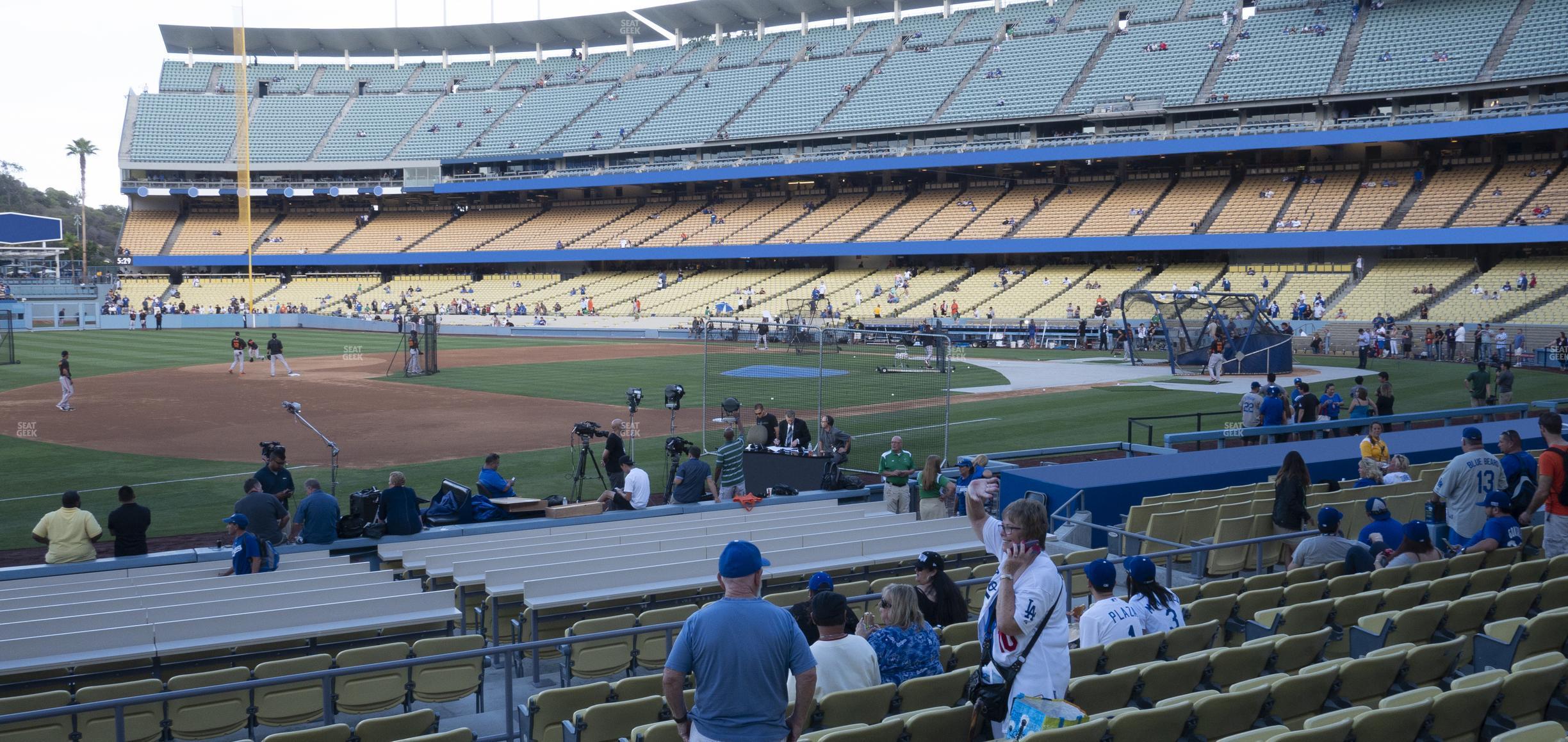 Seating view for Dodger Stadium Section 31 Fd