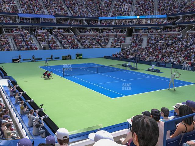 Seating view for Arthur Ashe Stadium Section 30