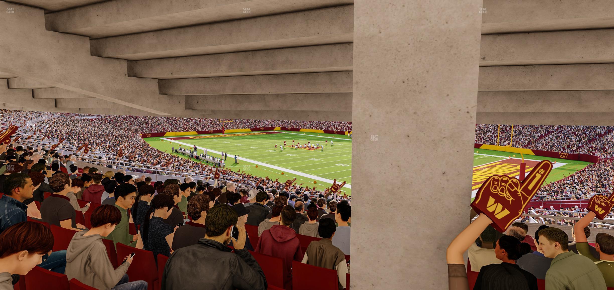 Seating view for Northwest Stadium Section 216