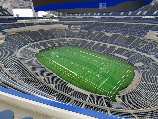 Seating view for SoFi Stadium Section 450