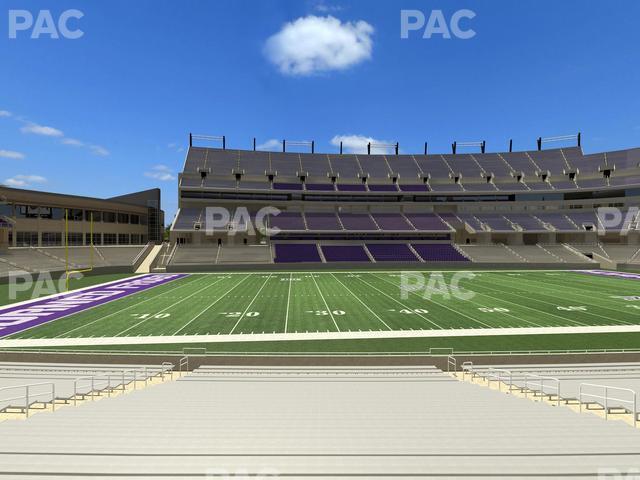 Seating view for Amon G Carter Stadium Section 126