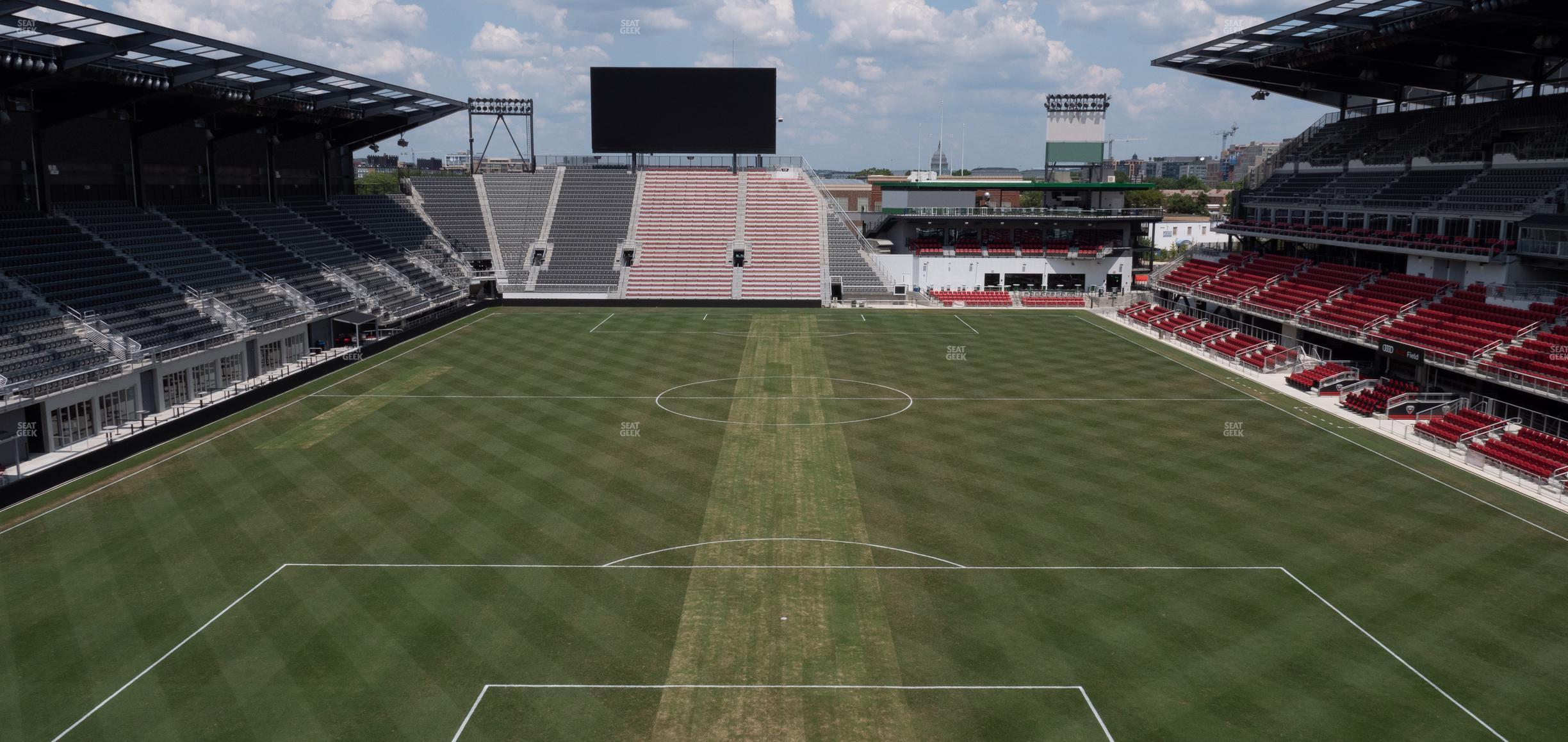 Seating view for Audi Field Section 117