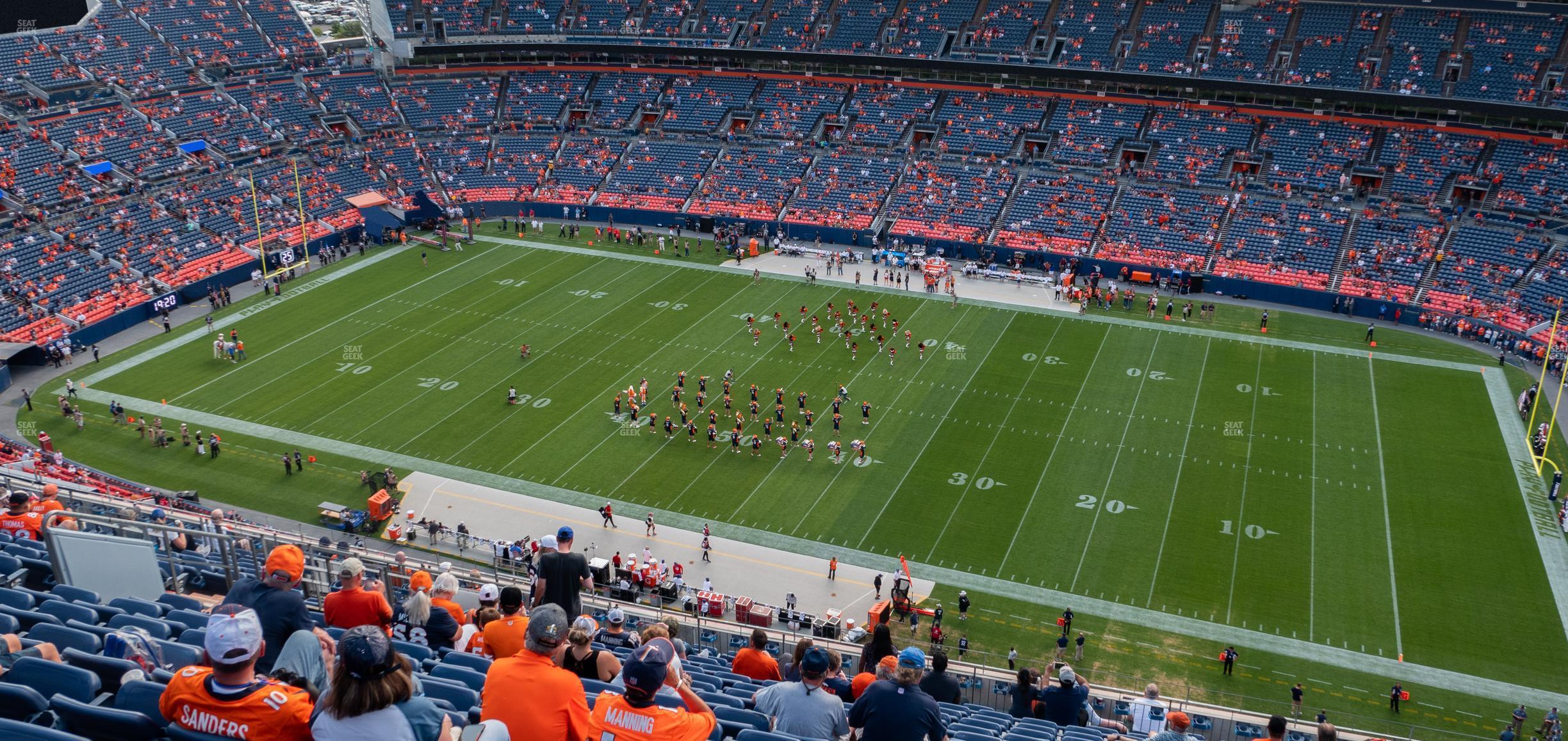 Seating view for Empower Field at Mile High Section 531